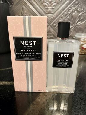 NEST Fragrances Wellness Himalayan Salt & Rosewater Room Spray - Pink & Silver